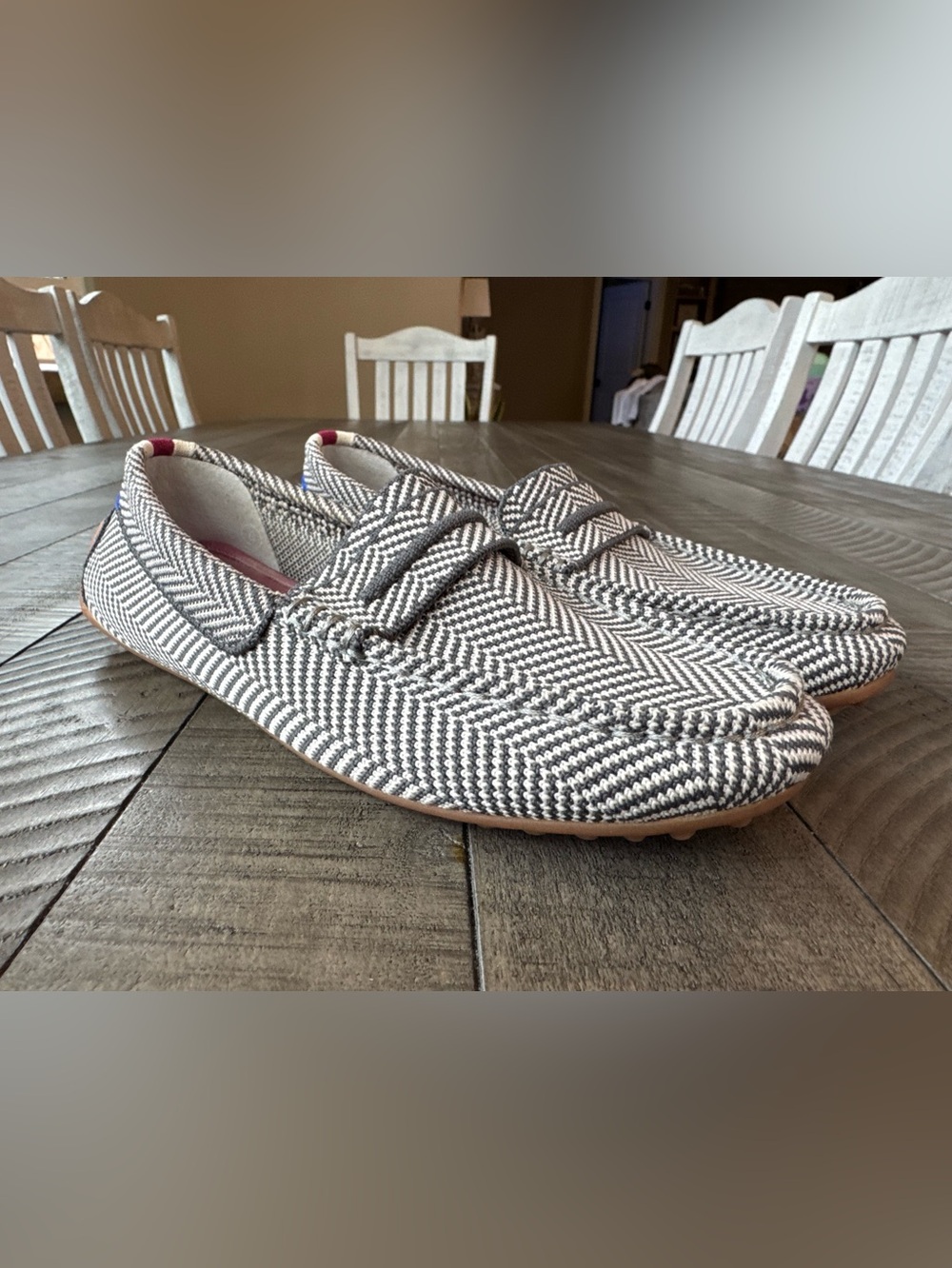 Rothy's The Driver Herringbone Iron Slip-On Loafers Women’s Size 6 - Picture 11 of 15